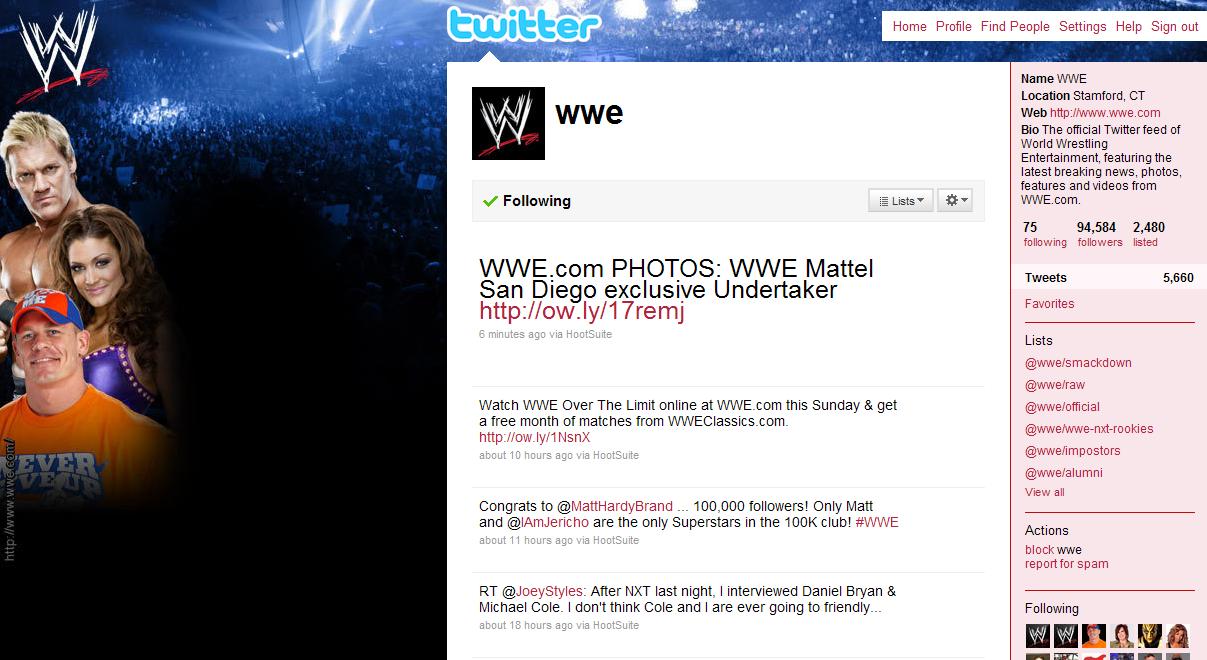 Социальные сети: Smackdown: WWE Headlocks Социальные сети: специалист по социальным сетям