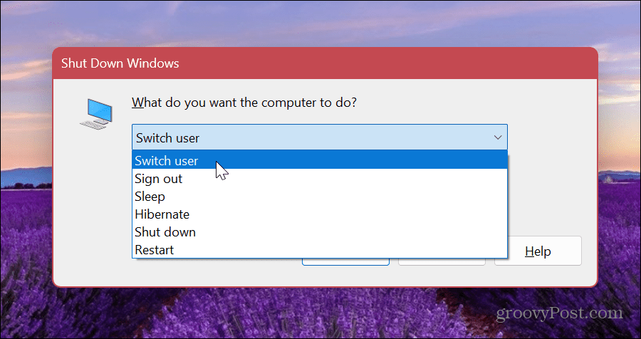 Переключение учетных записей пользователей в Windows