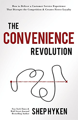 Это снимок экрана с обложки новейшей книги Шепа Хайкена "Революция удобства".