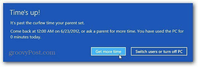 Настройка родительского контроля для Windows 8