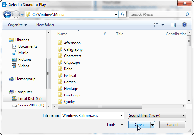 мелодии для Windows Media