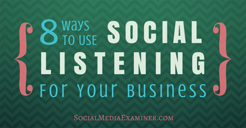 8 способов использовать социальное слушание