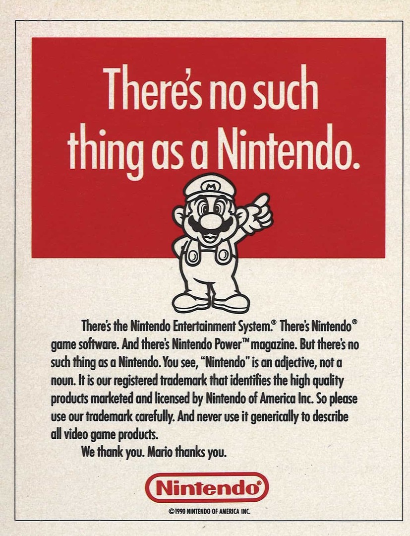 нет такой вещи, как Nintendo