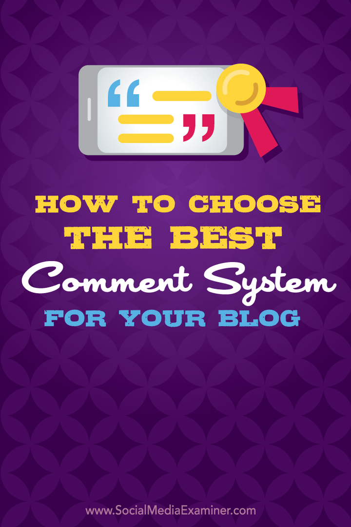 Как выбрать лучшую систему комментариев для своего блога: специалист по социальным сетям