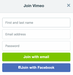Разрешить посетителям веб-сайта регистрироваться с помощью входа в Facebook.