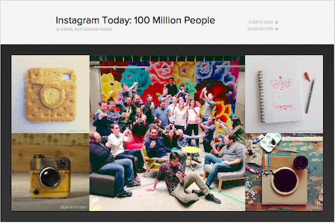instagram 100 миллионов