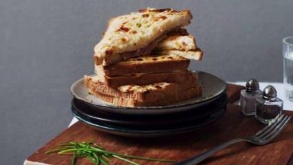Рецепт тостов с горчицей