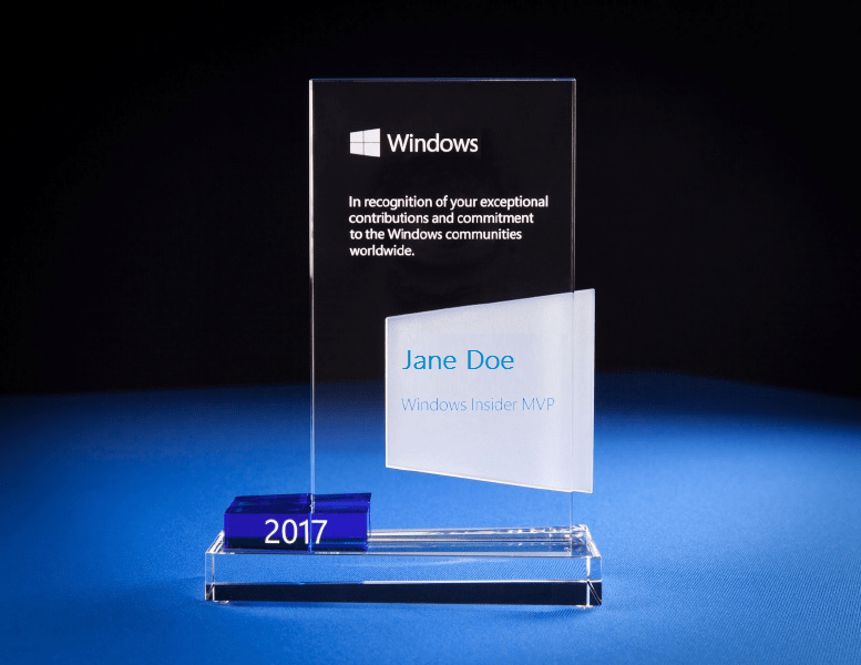 Microsoft запускает новую программу Windows Insider MVP Award