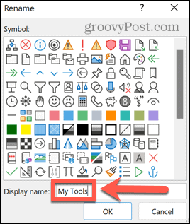 excel переименовать группу