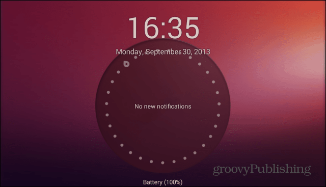 Ubuntu Lockscreen launcher