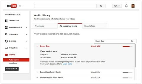 youtube загрузить видео с музыкой