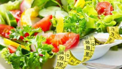 Сытные рецепты салатов для похудения! Легкие диетические салаты
