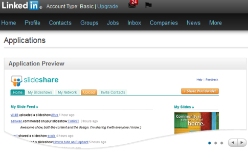 Slideshare linkedin