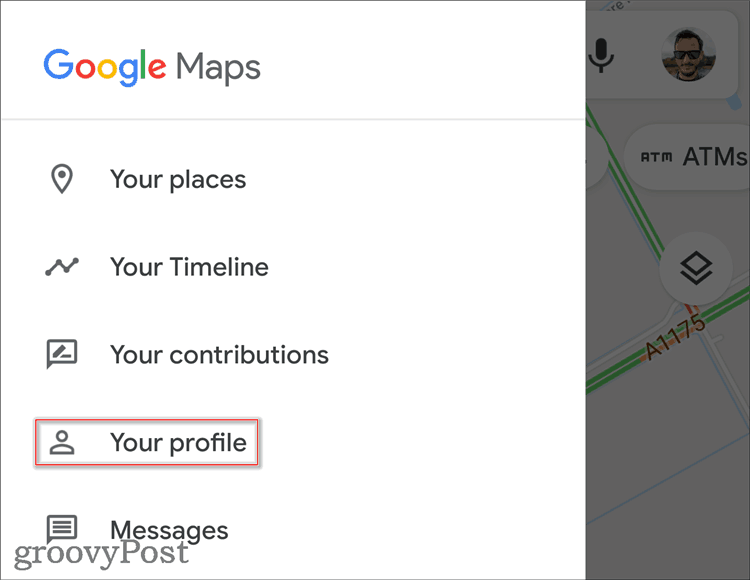 Редактирование профиля Google Maps