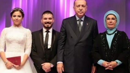 Президент Эрдоган и его жена Эмине Эрдоган были свидетелями свадьбы!
