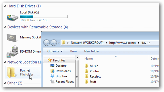Box.net: сопоставьте свою бесплатную учетную запись 50 ГБ как сетевую папку в Windows
