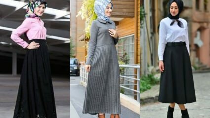 Как сделать комбинацию юбки хиджаба?