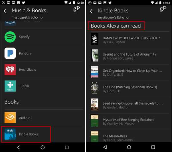 Как найти электронные книги Kindle, которые Alexa может прочитать для вас