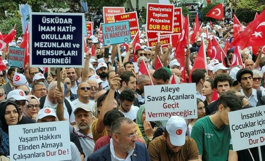 В Стамбуле пройдет «Большой семейный марш» против ЛГБТ-терроризма! Неправительственные организации...