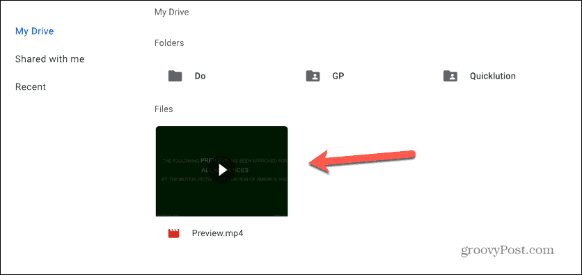 гугл слайды выбрать видео на гугл диске