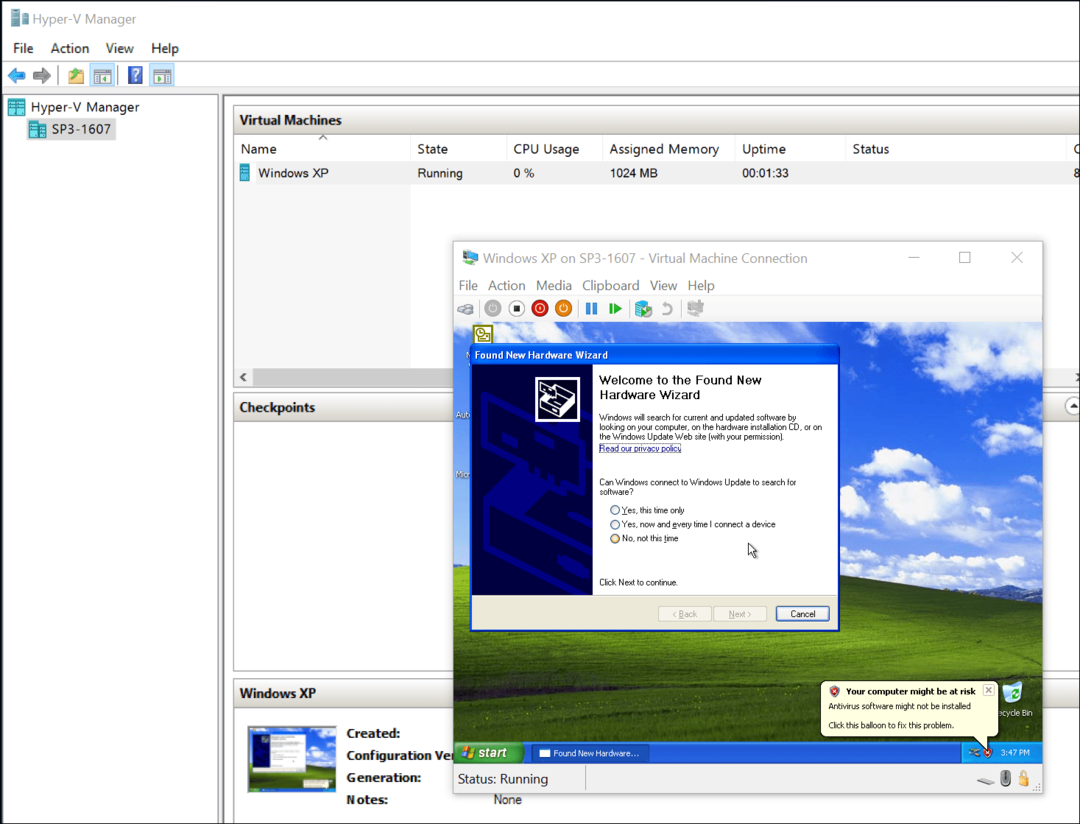 Как перенести виртуальные машины VirtualBox в Windows 10 Hyper-V