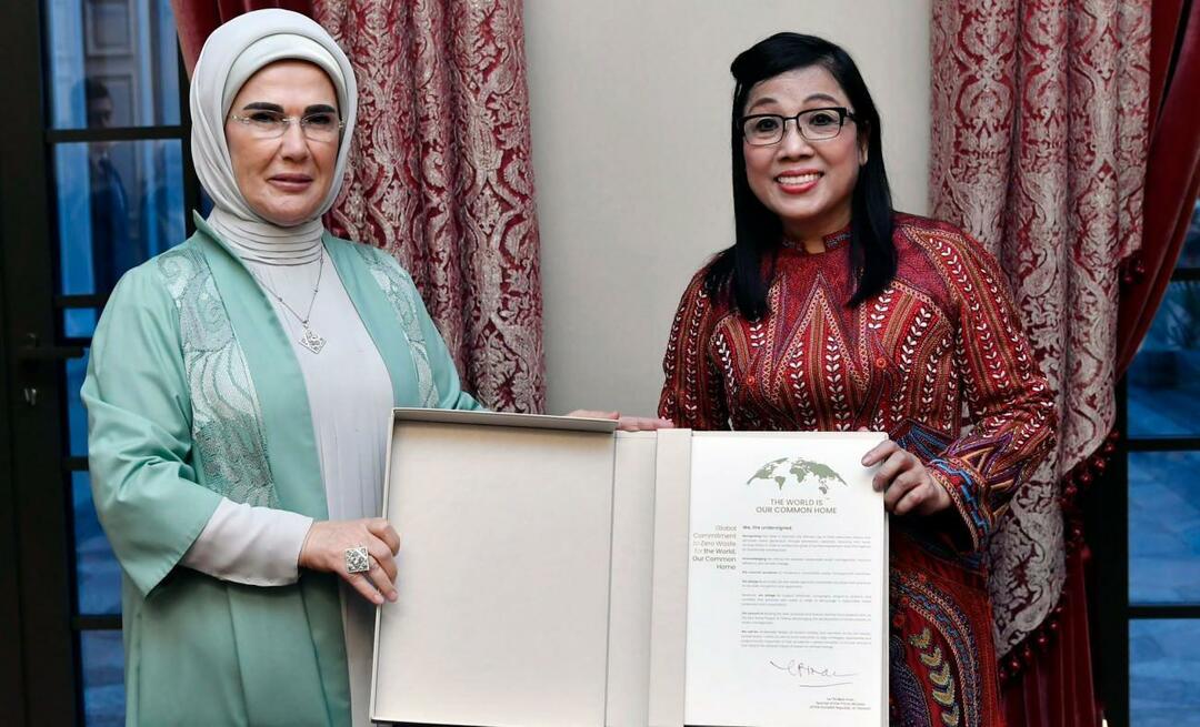 Первая леди Эрдоган встретилась с женой премьер-министра Вьетнама!