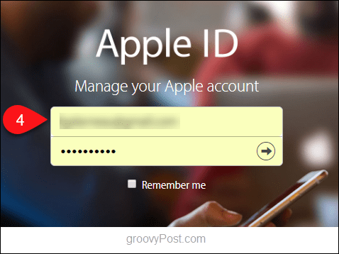 Как сбросить пароль Apple iCloud - 4