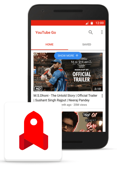 Google создает новое приложение для сохранения данных под названием YouTube Go