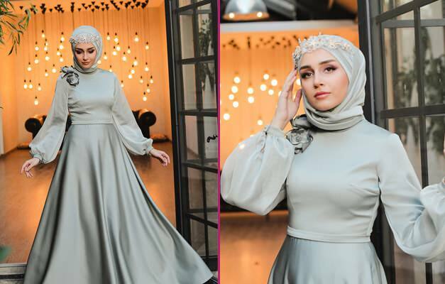 Самые стильные вечерние платья для ночей хной! Вечернее платье в стиле хиджаб 2020