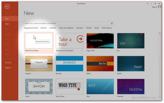 Шаблон Office 2013 Создание Создание индивидуального дизайна Учебник по настройке слайдов POTX Как сделать презентацию пустой
