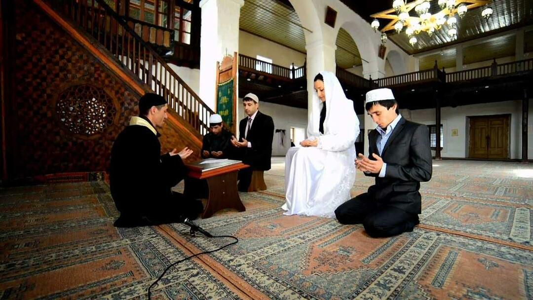 Пара, у которой была имамская свадьба