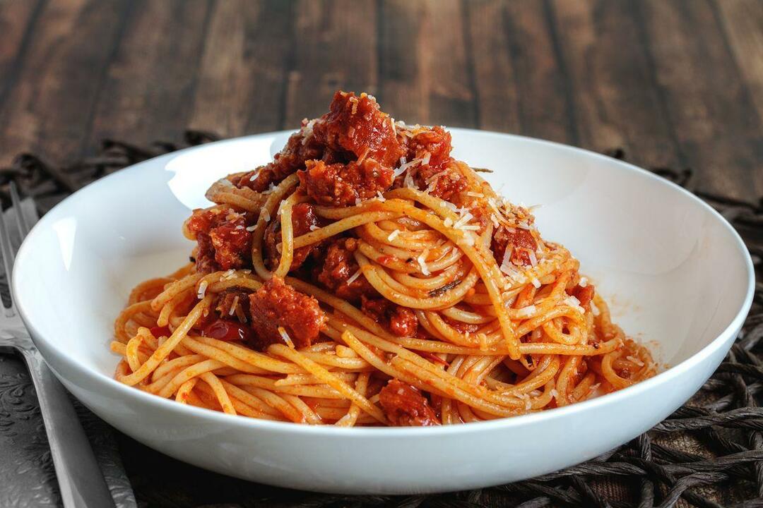Исследование Ареды Пиар: Самая популярная паста в Турции — спагетти с томатным соусом