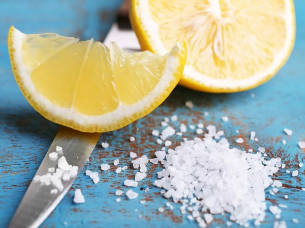 Мята ослабевает с лимонной солью?