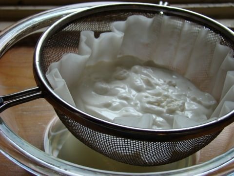 Рецепт процеженного йогурта