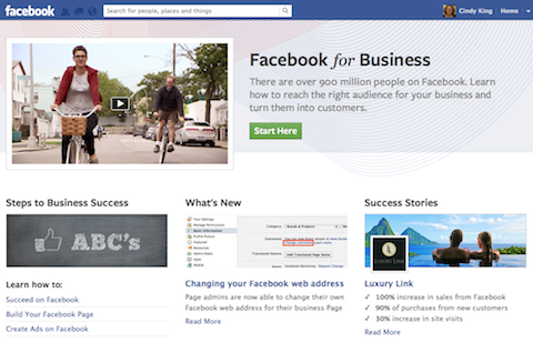facebook для бизнеса