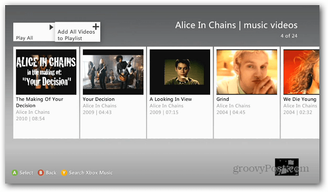 Xbox Music Плейлисты