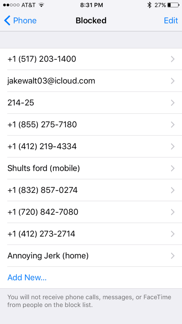 Как заблокировать контакты iPhone и неизвестных абонентов: звонки, FaceTime и текстовые сообщения