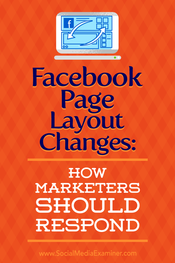 «Изменения макета страницы в Facebook: как должны реагировать маркетологи» Кристи Хайнс в Social Media Examiner.