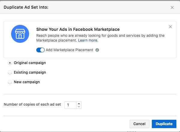 Facebook, похоже, развернул новое размещение рекламы на Marketplace, его раздел купли-продажи, ориентированный на местные сделки.