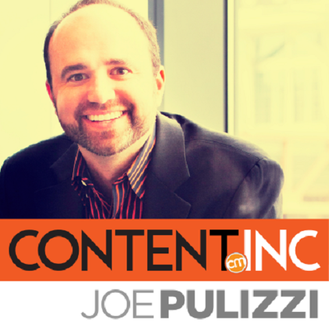 Для Content Inc. Джо Пулицци использует переработанный контент для своих подкастов и будущей книги.