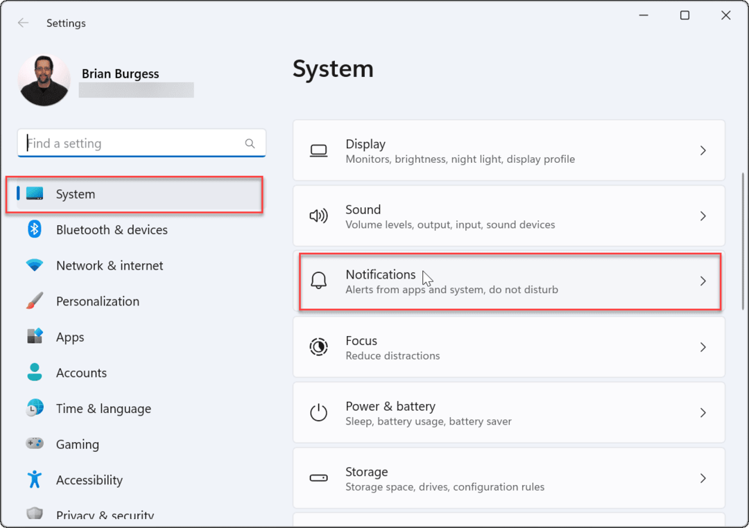 Как заблокировать уведомления в Windows 11