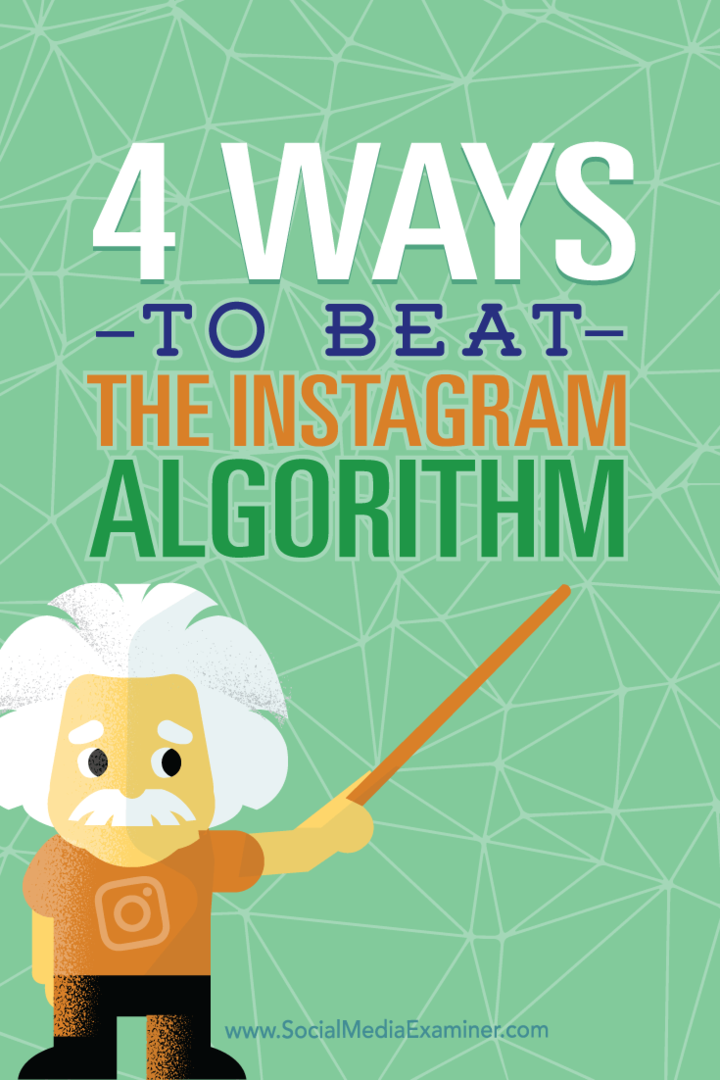 4 способа превзойти алгоритм Instagram: специалист по социальным медиа