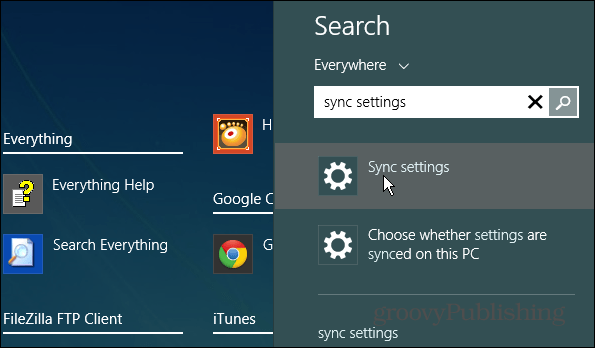 Поиск Windows 8.1