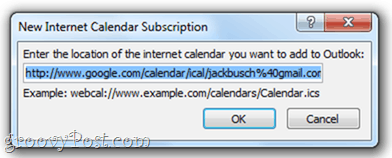 Календарь Google для Outlook 2010