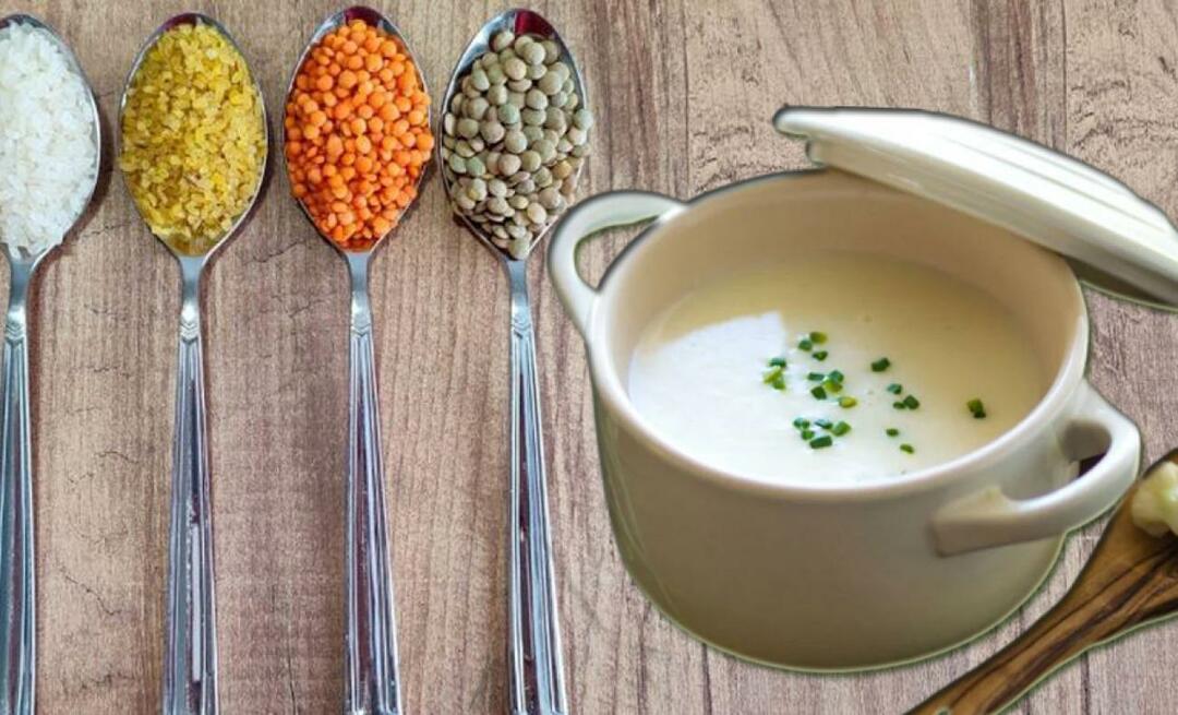 Как приготовить 4 столовые ложки супа? Вот рецепт супа из 4 ложек, который сводит с ума!