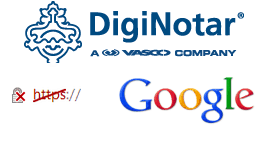 Google мошеннический сертификат защищенного сокета DigiNotar