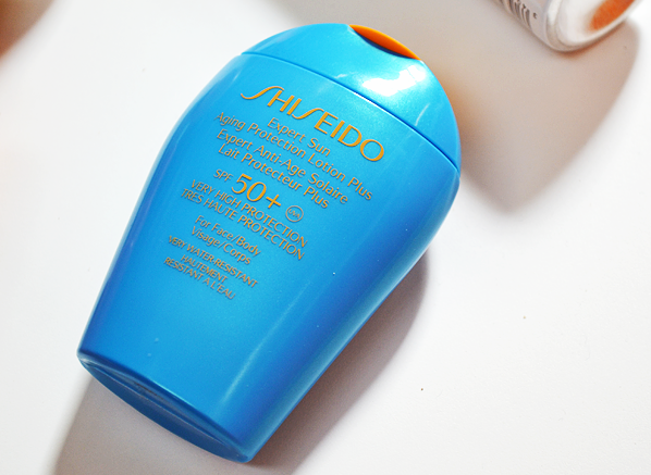 Shiseido Expert солнцезащитный лосьон для защиты от старения