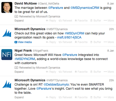 твит Microsoft Parature