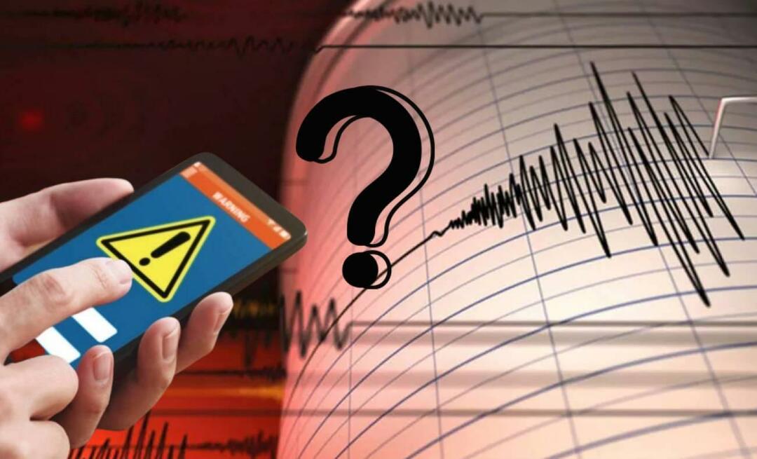 Как включить систему предупреждения о землетрясениях? Как включить оповещение о землетрясении IOS? Оповещение о землетрясении Android