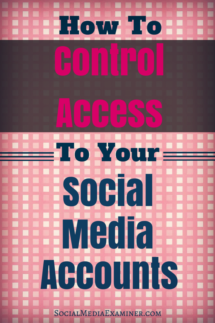 как контролировать доступ к своим аккаунтам в социальных сетях